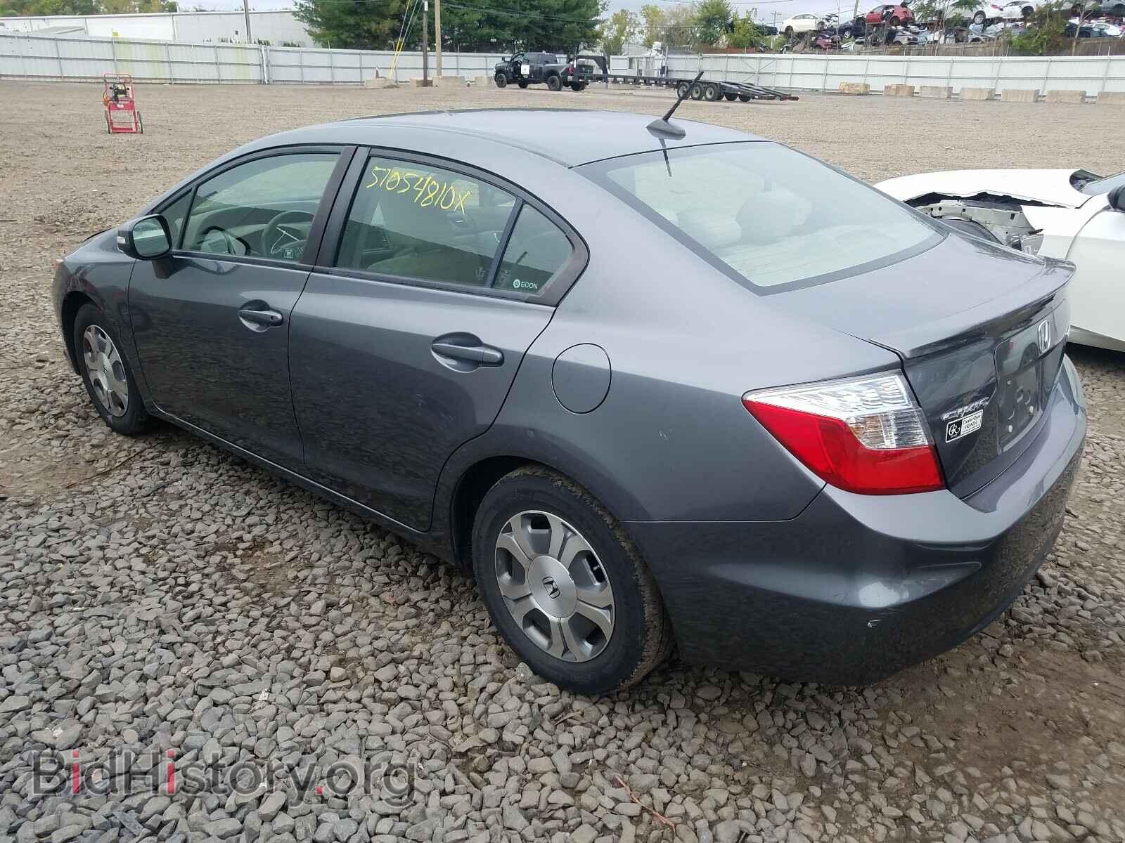 2012 HONDA CIVIC - VIN: JHMFB4F27CS002355 - Фото 3