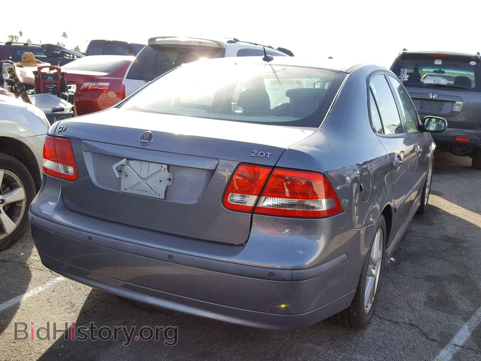2007 SAAB 9 3 - VIN: YS3FD49Y371001316 - Фото 4
