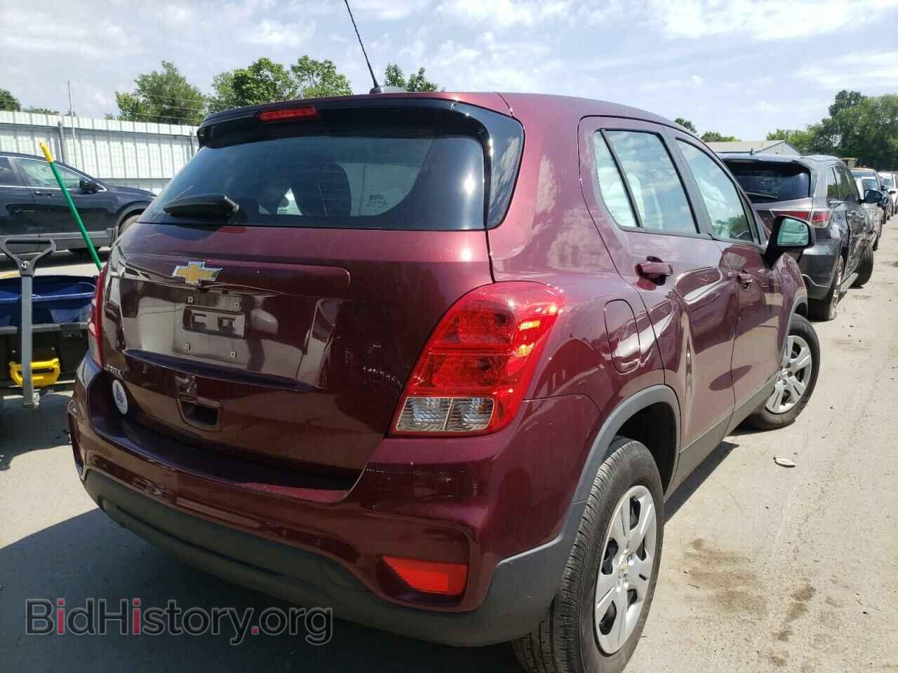 2017 CHEVROLET TRAX - VIN: 3GNCJKSB3HL209629 - Фото 4