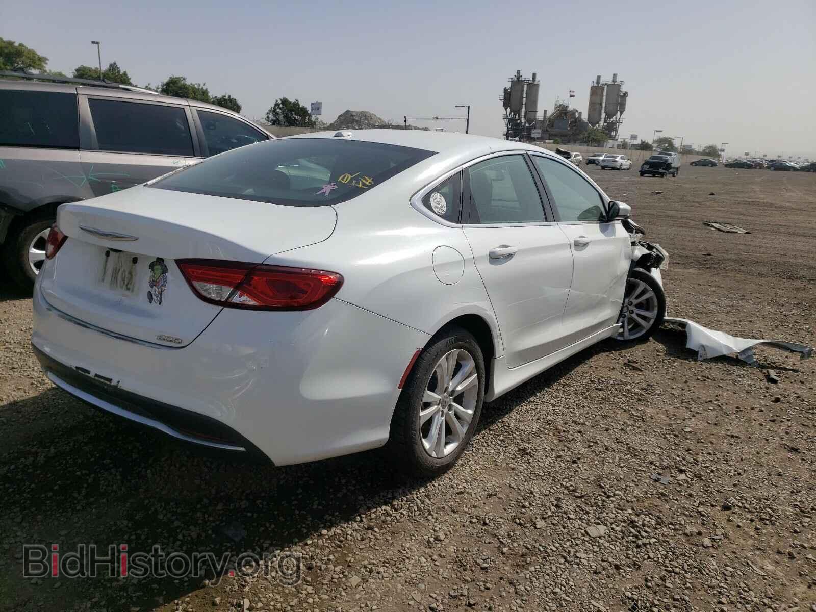 2015 CHRYSLER 200 - VIN: 1C3CCCAB9FN747392 - Фото 4
