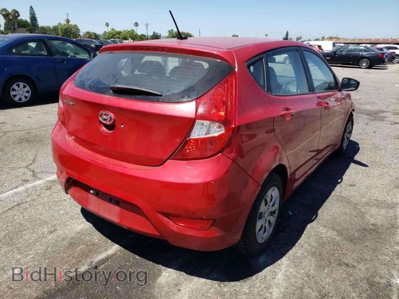 2016 HYUNDAI ACCENT - VIN: KMHCT5AE9GU242571 - Фото 4