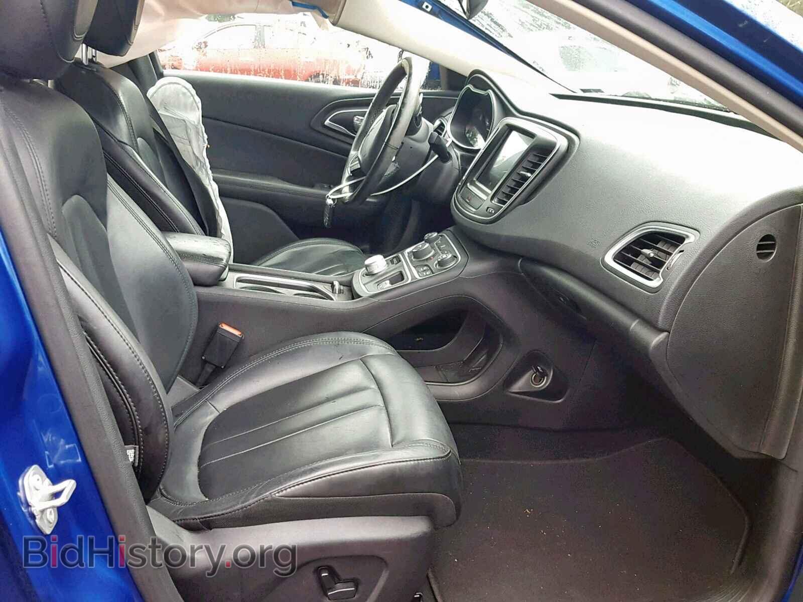 2016 CHRYSLER 200 - VIN: 1C3CCCAGXGN192210 - Фото 5