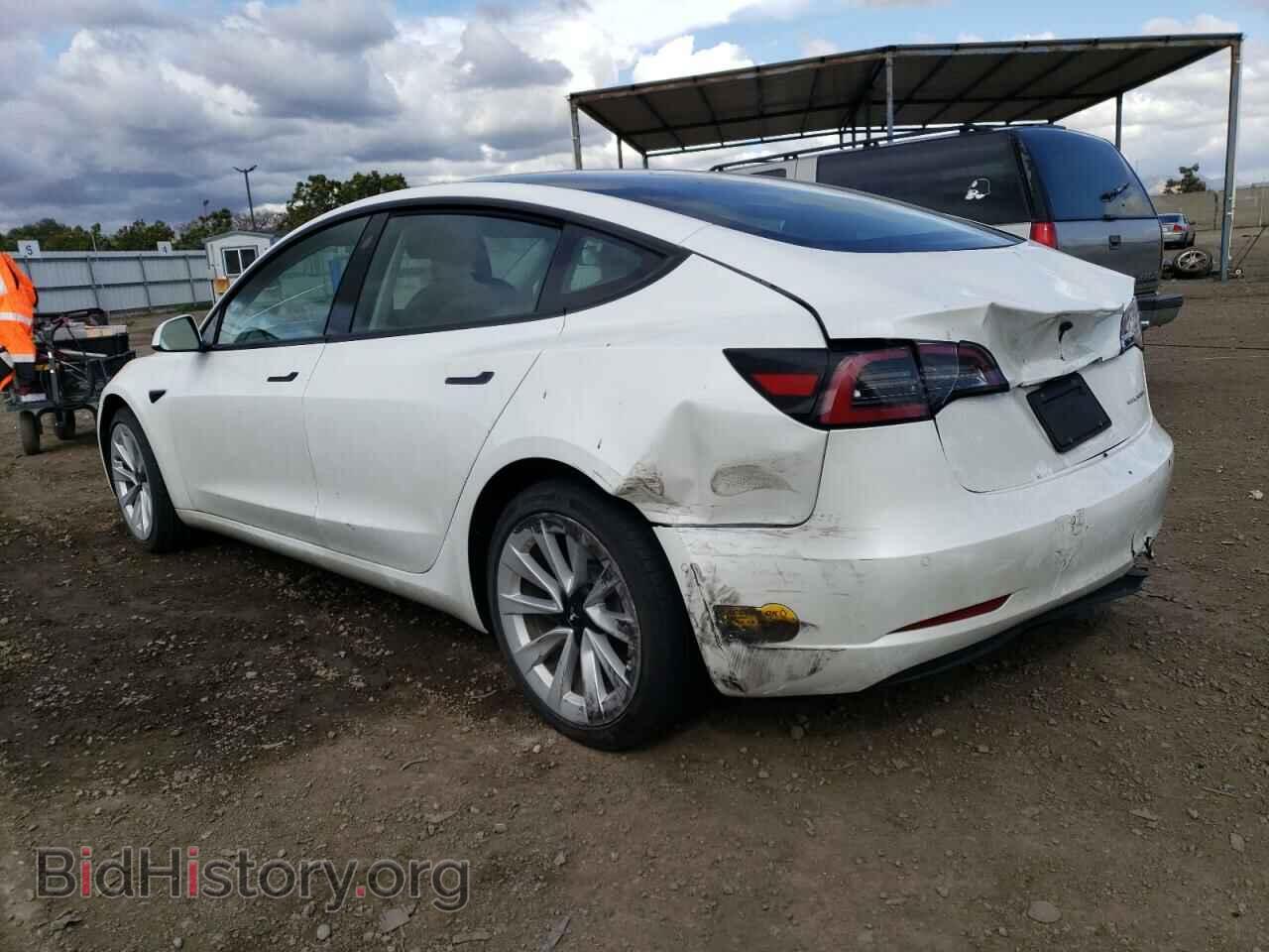 2022 TESLA MODEL 3 - VIN: 5YJ3E1EB3NF199522 - Фото 2