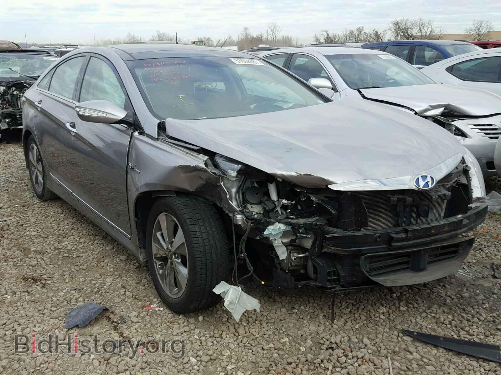 Фотография KMHEC4A44CA054787 - HYUNDAI SONATA 2012