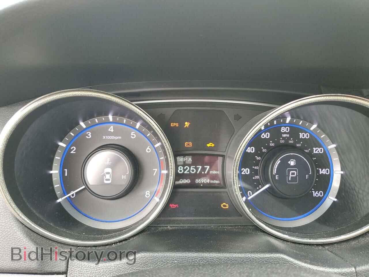 2012 HYUNDAI SONATA - VIN: 5NPEC4AC7CH452287 - Фото 9