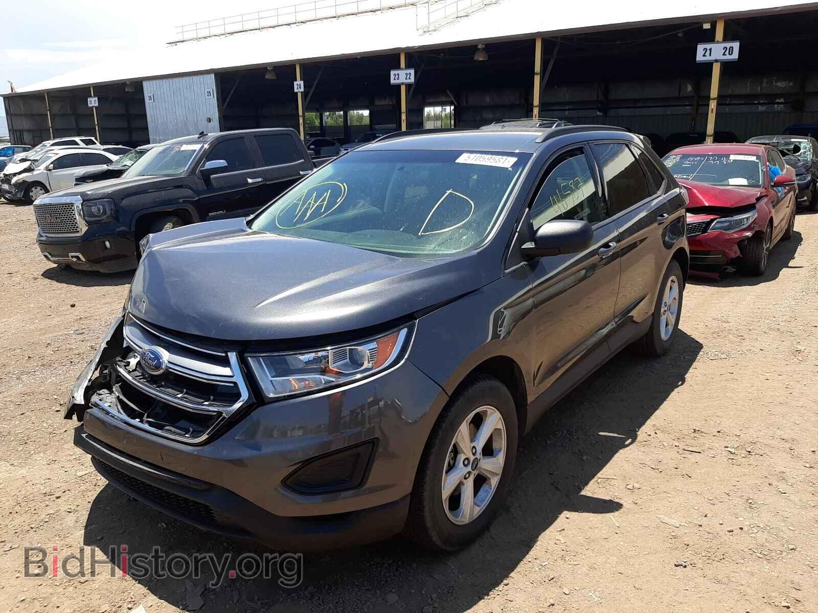 2017 FORD EDGE - VIN: 2FMPK3G90HBB74686 - Фото 2