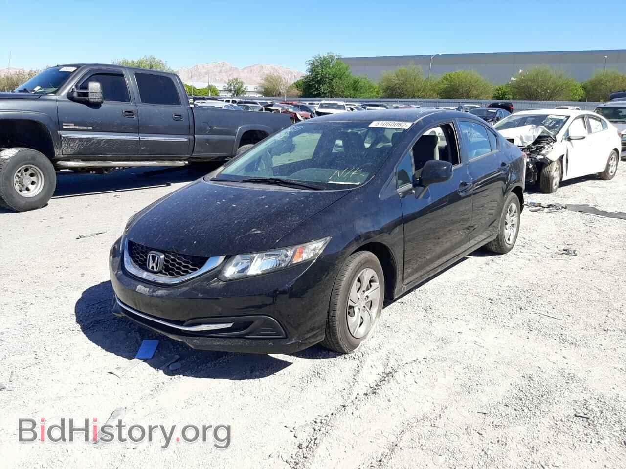 2013 HONDA CIVIC - VIN: 19XFB2F52DE246595 - Фото 2
