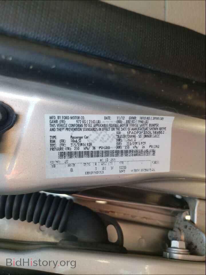 2013 FORD FOCUS - VIN: 1FADP3F23DL189583 - Photo 10