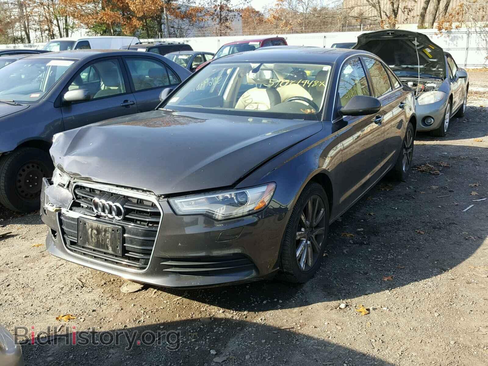 2013 AUDI A6 - VIN: WAUGFAFC2DN100823 - Photo 2