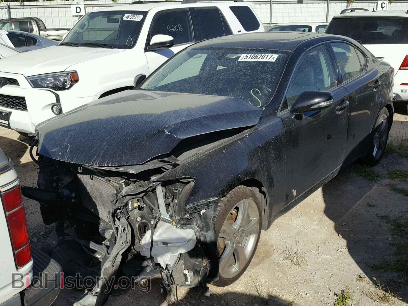 2012 LEXUS IS250 - VIN: JTHBF5C2XC2102608 - Фото 2