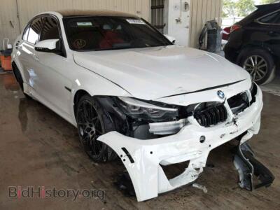 2018 BMW M3, черный — VIN WBS8M9C57J5L00683, Copart