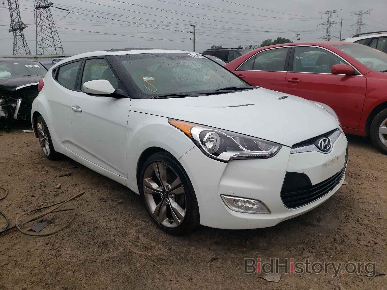 Photo KMHTC6AD6DU104138 - HYUNDAI VELOSTER 2013