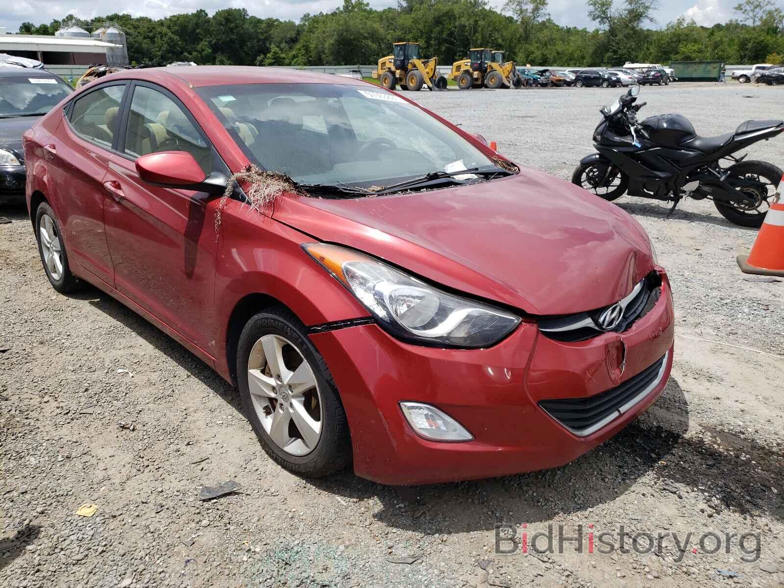 Photo KMHDH4AE0CU299008 - HYUNDAI ELANTRA 2012