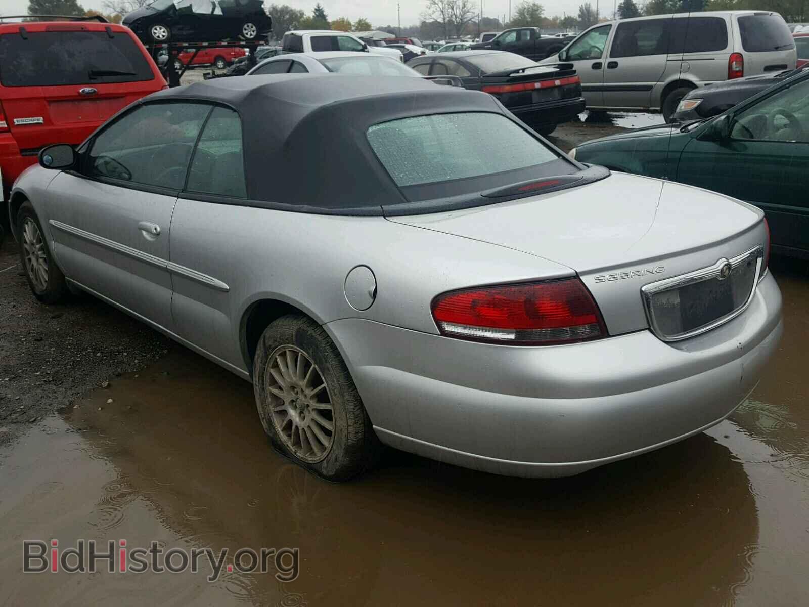 2004 CHRYSLER SEBRING - VIN: 1C3EL45R64N273100 - Фото 3