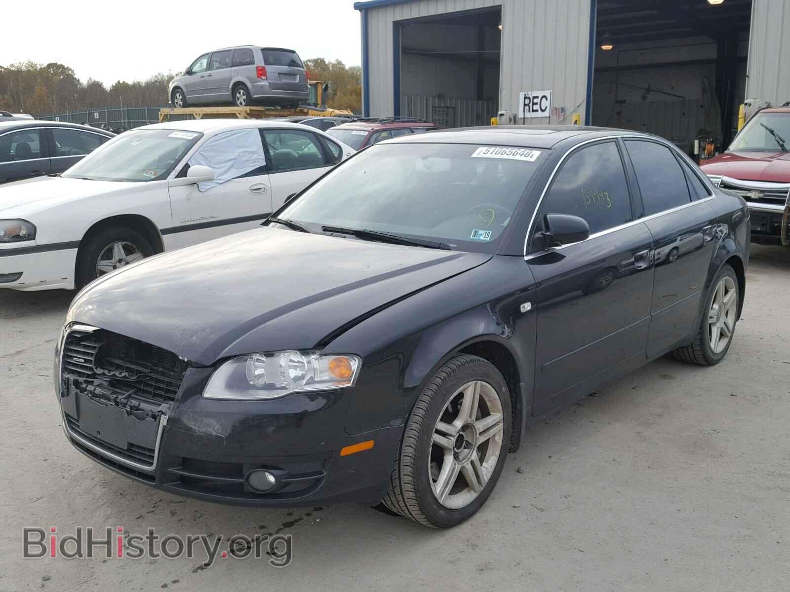 2007 AUDI A4 - VIN: WAUDF78E27A021314 - Фото 2