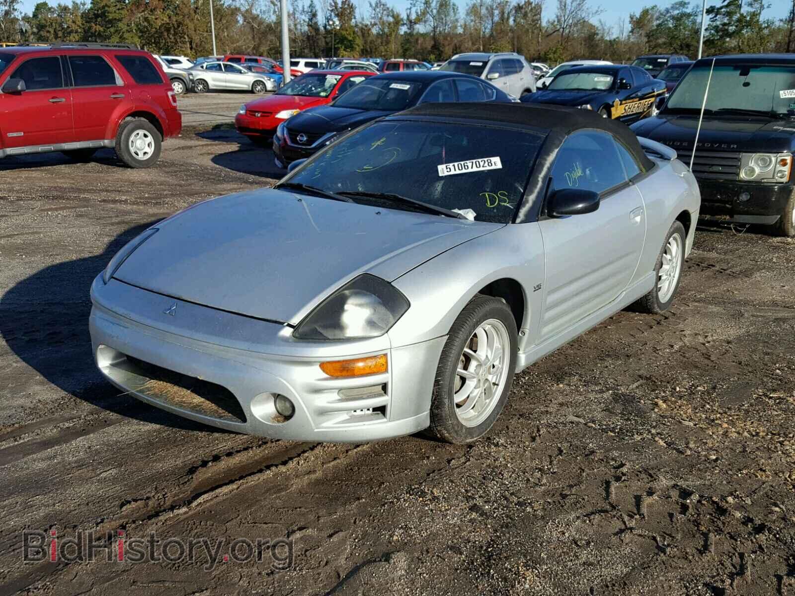 2002 MITSUBISHI ECLIPSE - VIN: 4A3AE85H02E041993 - Фото 2