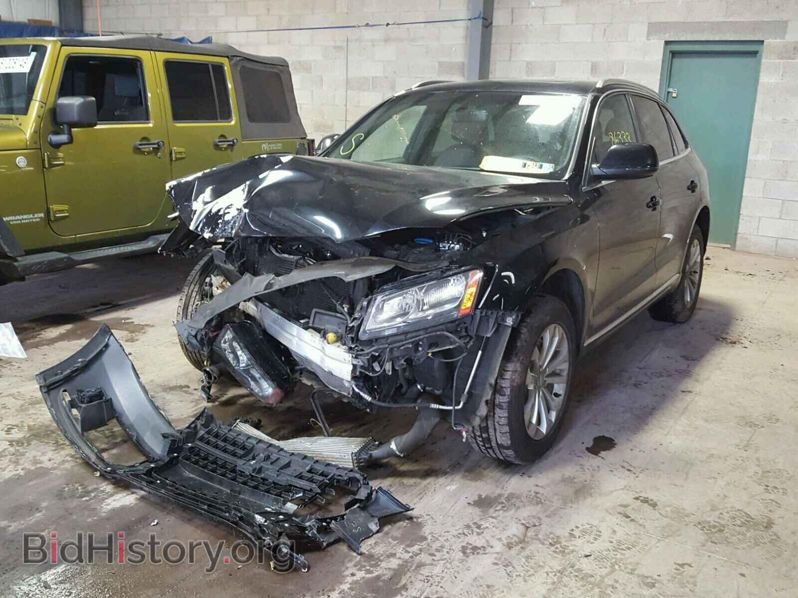 2013 AUDI Q5 - VIN: WA1CFAFP3DA070754 - Фото 2