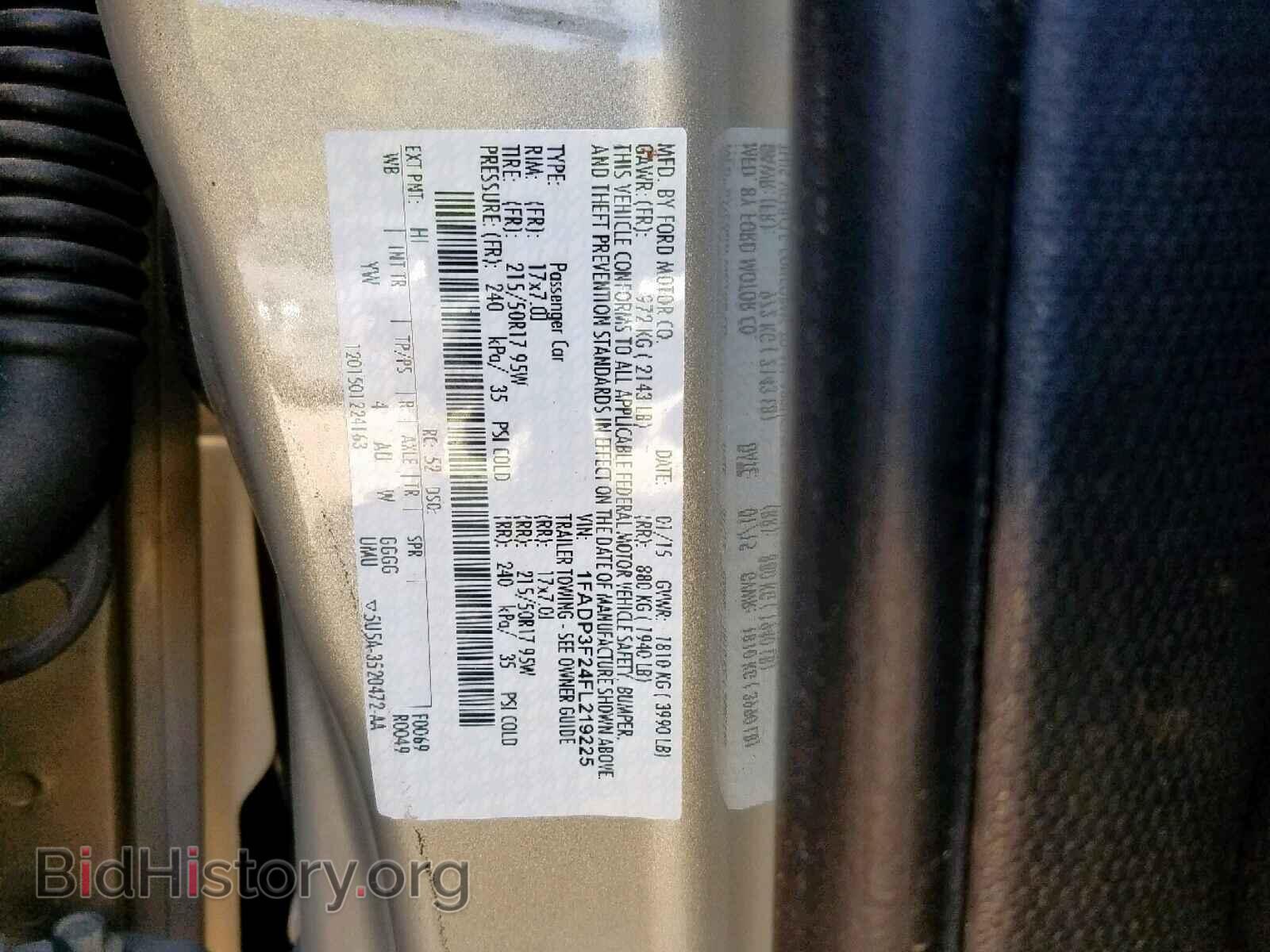 2015 FORD FOCUS SE - VIN: 1FADP3F24FL219225 - Фото 10