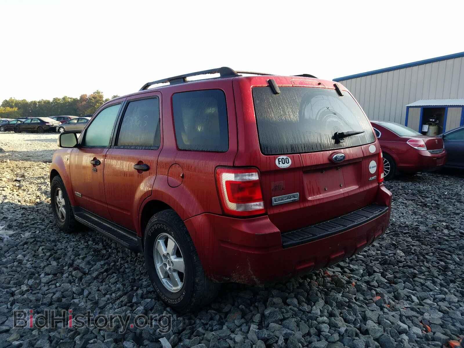 2008 FORD ESCAPE - VIN: 1FMCU93138KD99041 - Фото 3