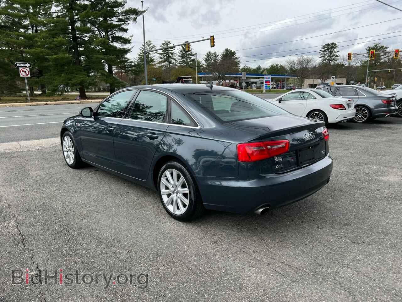 2013 AUDI A6 - VIN: WAUGGAFC1DN062661 - Фото 4