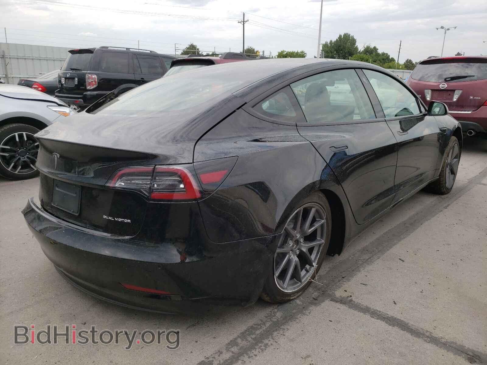 2021 TESLA MODEL 3 - VIN: 5YJ3E1EB0MF974549 - Photo 4