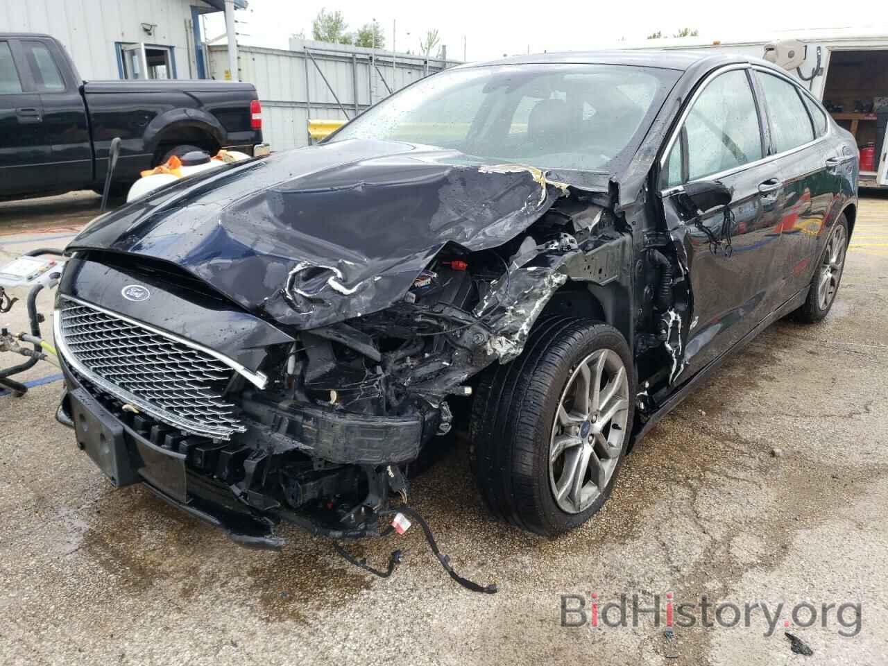 Photo 3FA6P0RU9KR181037 - FORD FUSION 2019