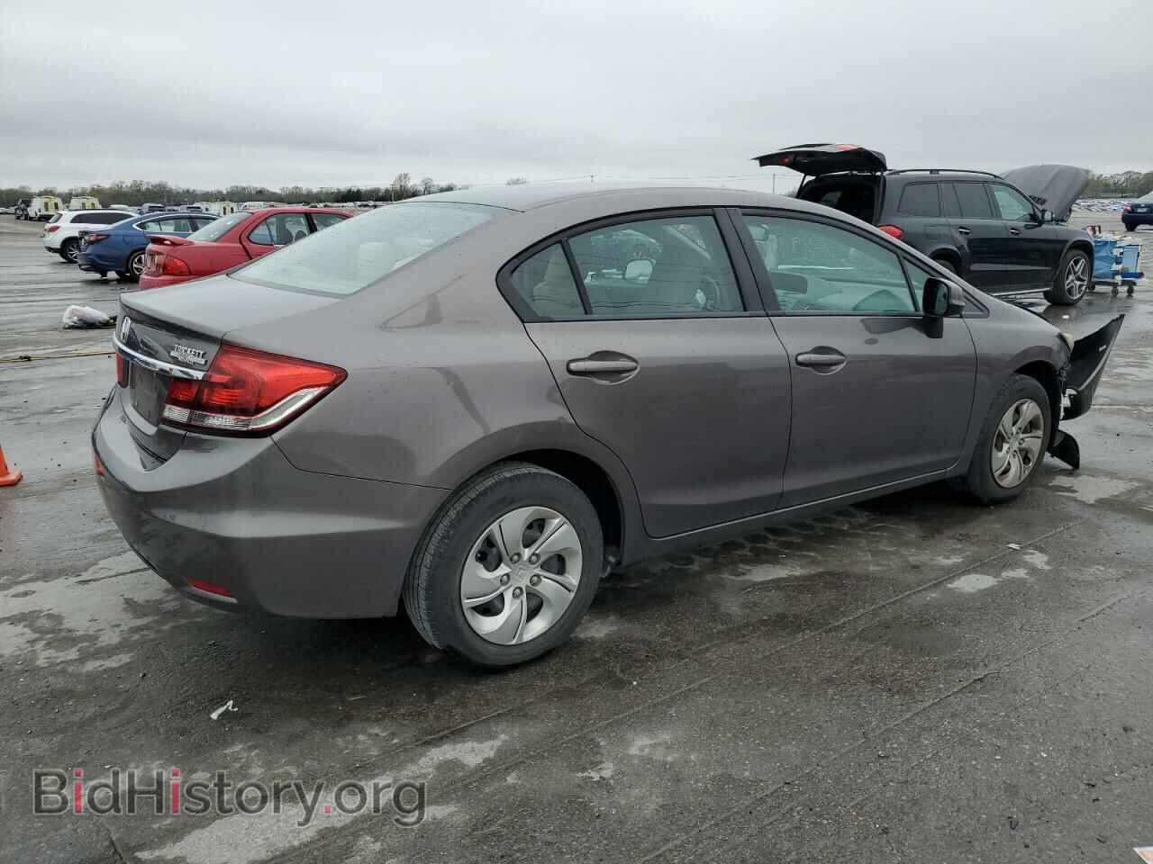 2013 HONDA CIVIC - VIN: 19XFB2F52DE040631 - Фото 3