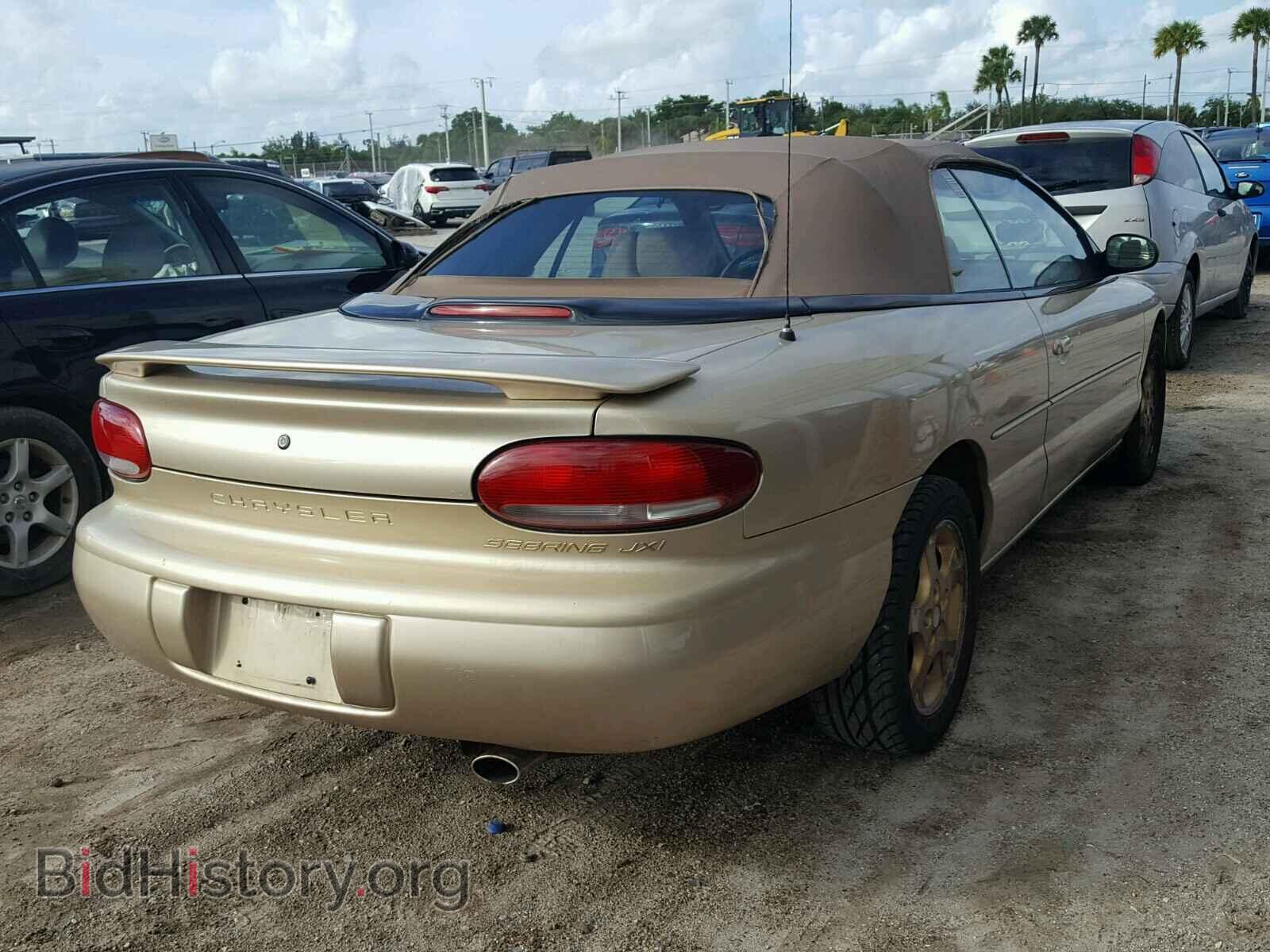 1998 CHRYSLER SEBRING - VIN: 3C3EL55H4WT316784 - Фото 4