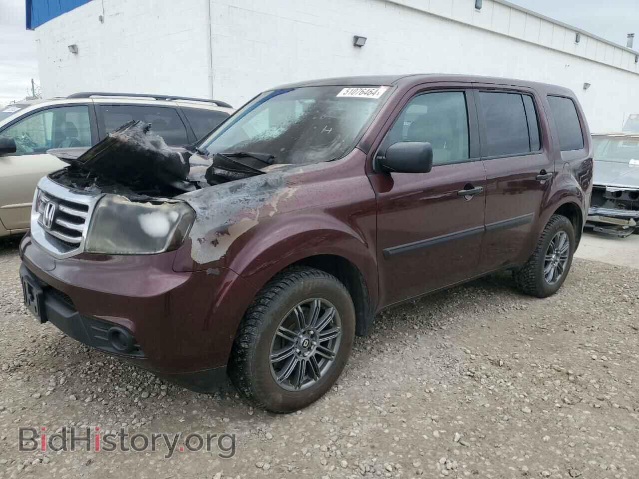 Photo 5FNYF4H23EB016524 - HONDA PILOT 2014