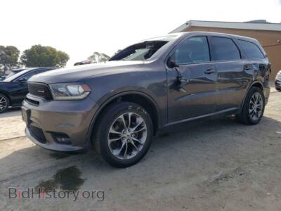2019 Dodge DURANGO GT, черный — VIN 1C4RDJDG3KC684925, Copart