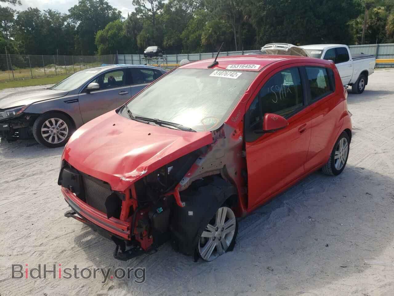 2014 CHEVROLET SPARK - VIN: KL8CD6S92EC503477 - Фото 2