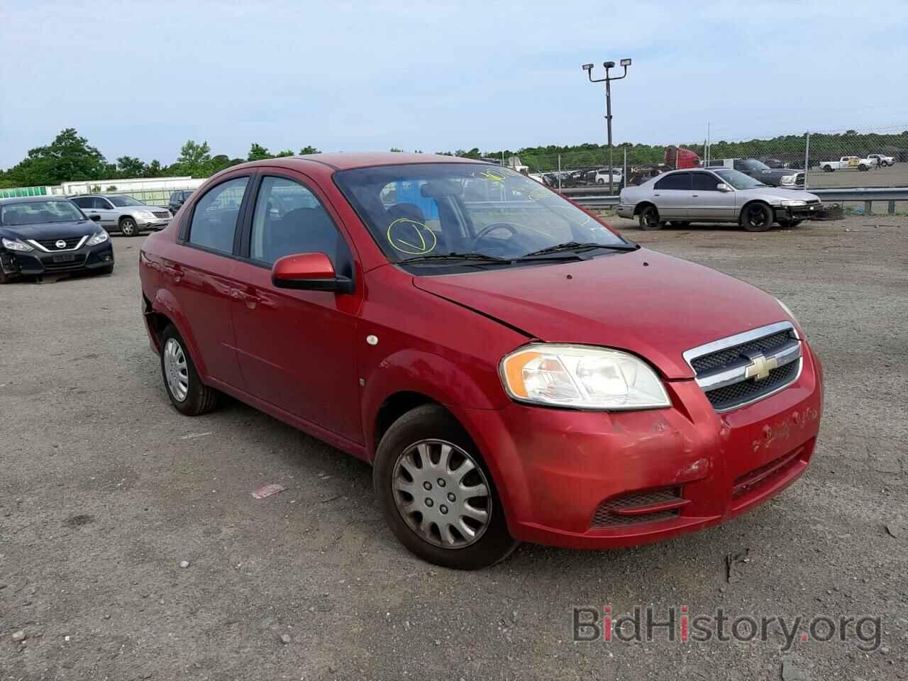 Photo KL1TD56608B046722 - CHEVROLET AVEO 2008