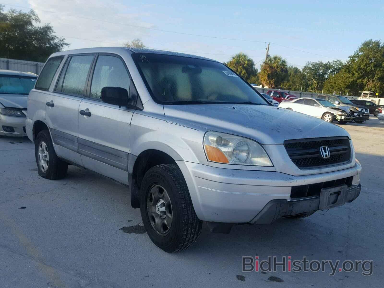 Photo 2HKYF18153H569146 - HONDA PILOT LX 2003