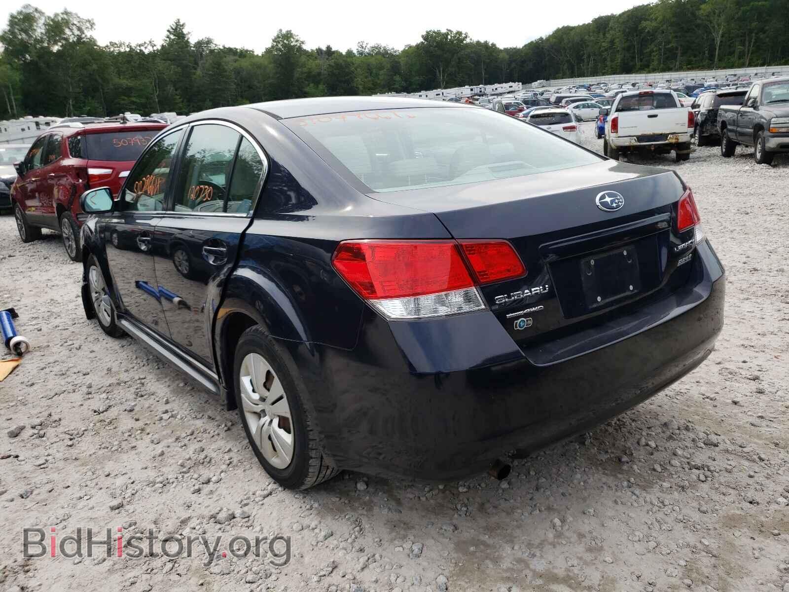 2013 SUBARU LEGACY - VIN: 4S3BMBA63D3020033 - Фото 3