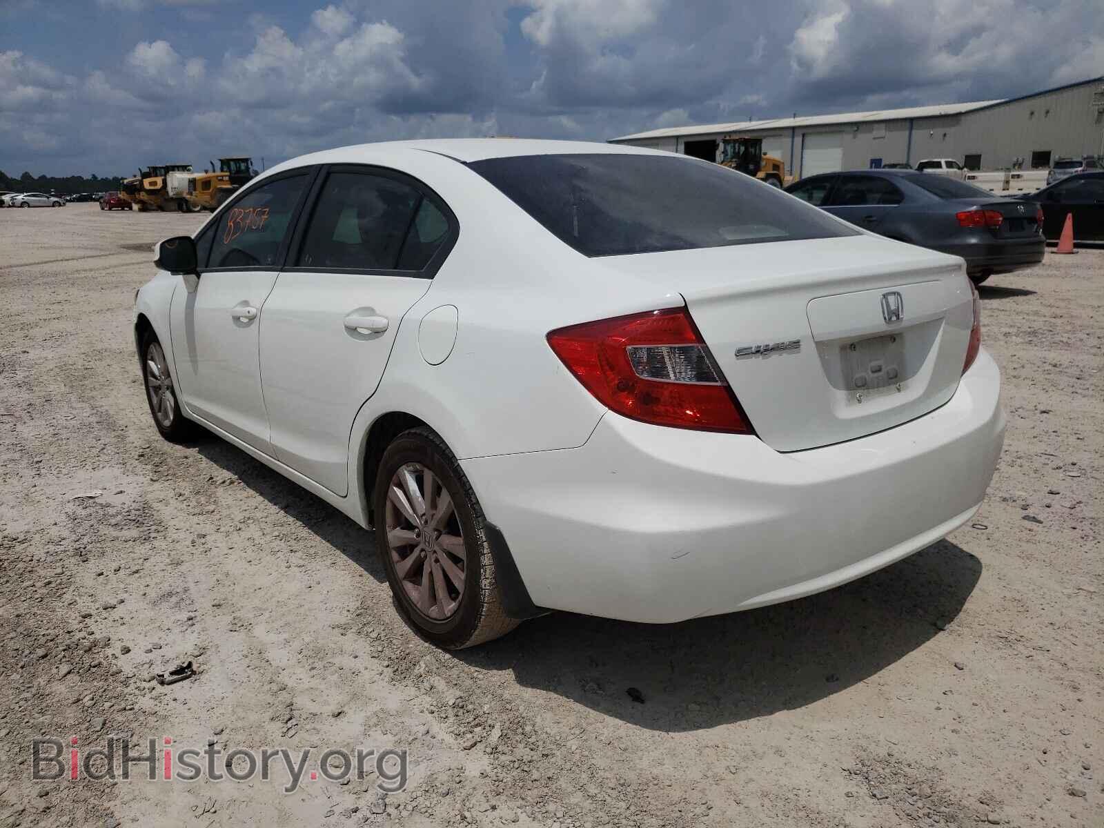 2012 HONDA CIVIC - VIN: 2HGFB2F86CH329591 - Фото 3