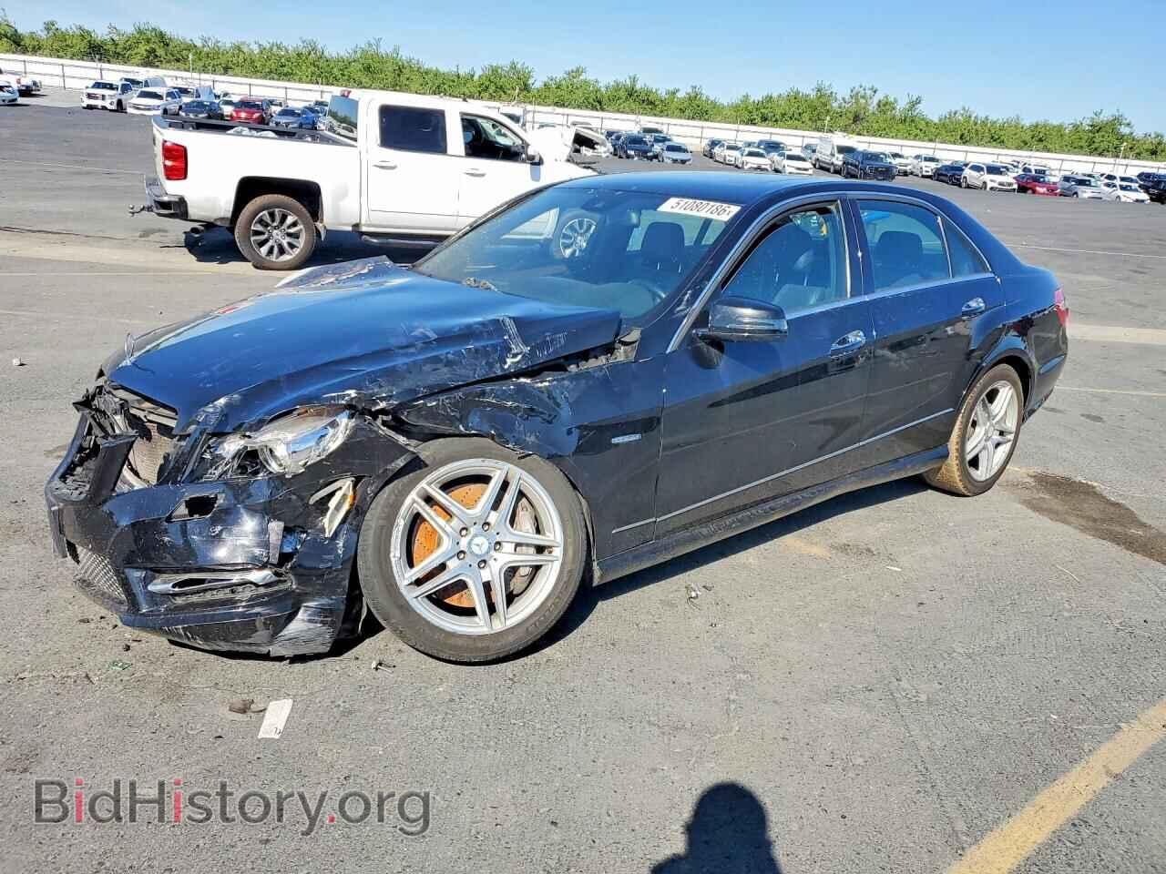 Photo WDDHF9BB1CA587172 - MERCEDES-BENZ E-CLASS 2012