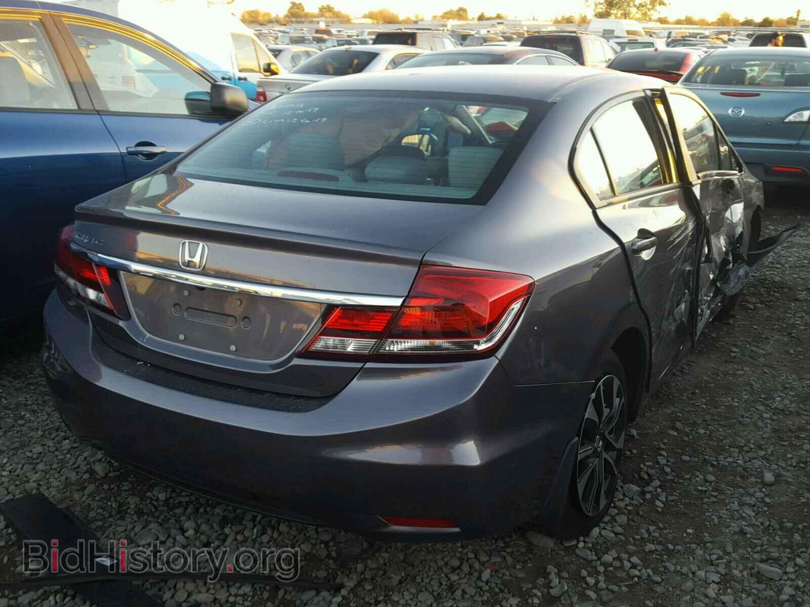 2014 HONDA CIVIC - VIN: 19XFB2F82EE244552 - Фото 4