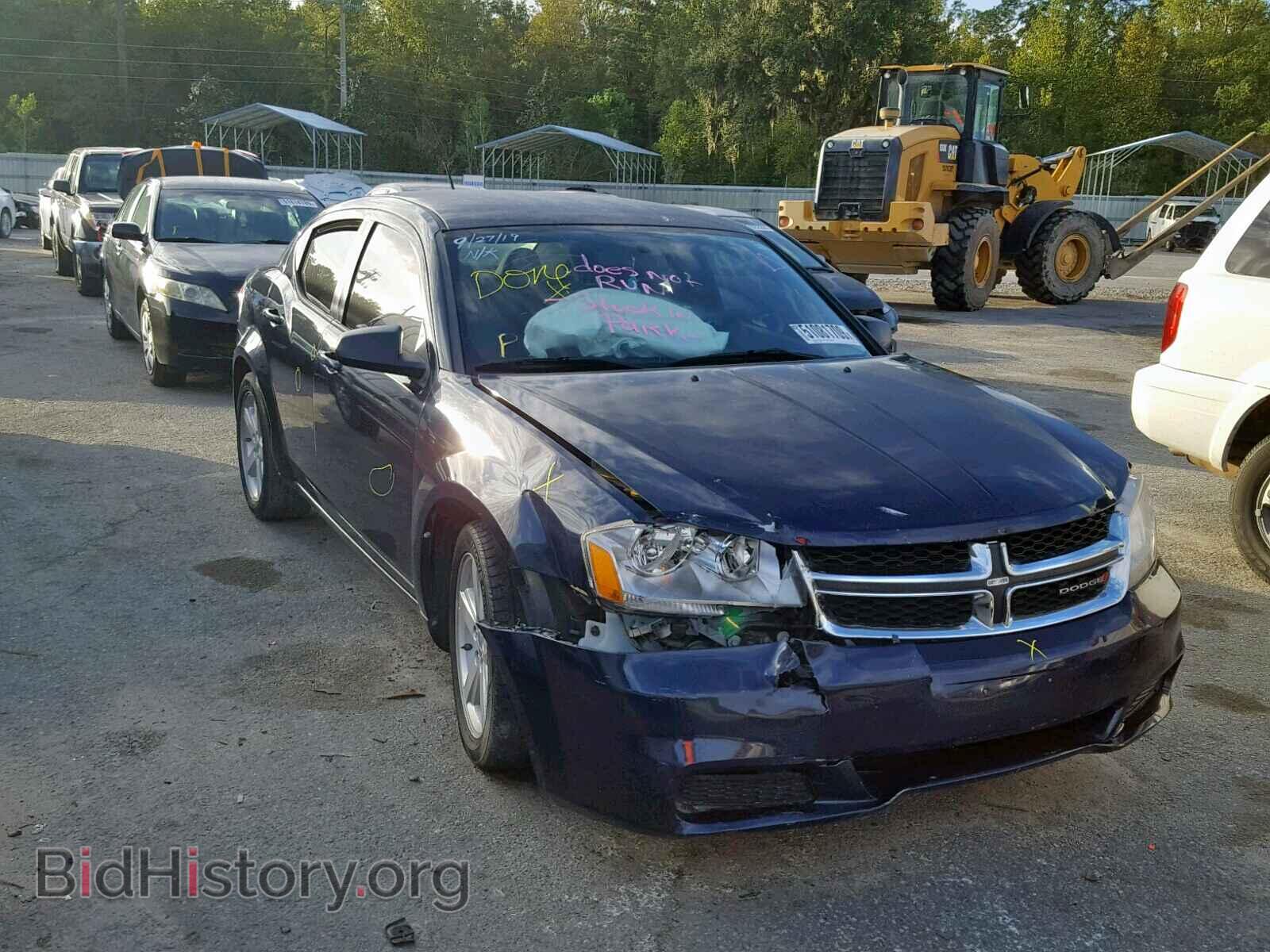 Фотография 1C3CDZAB6DN626588 - DODGE AVENGER 2013