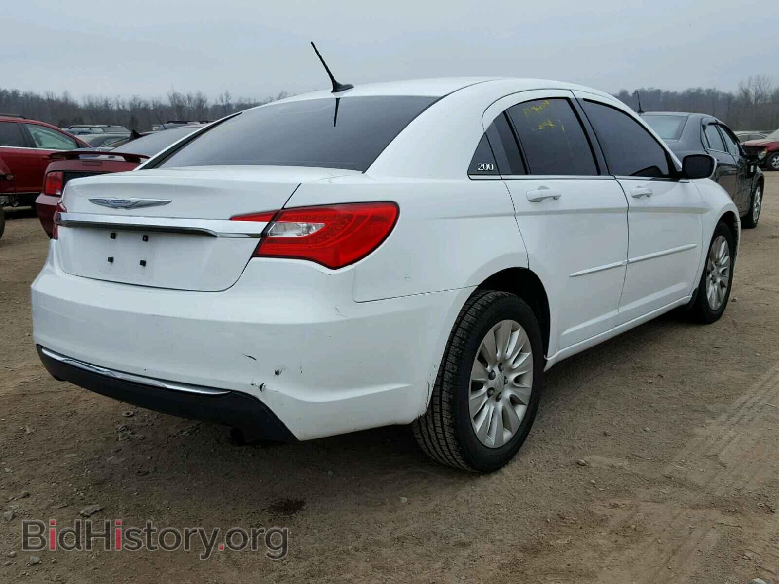 2012 CHRYSLER 200 - VIN: 1C3CCBAB5CN317655 - Фото 4