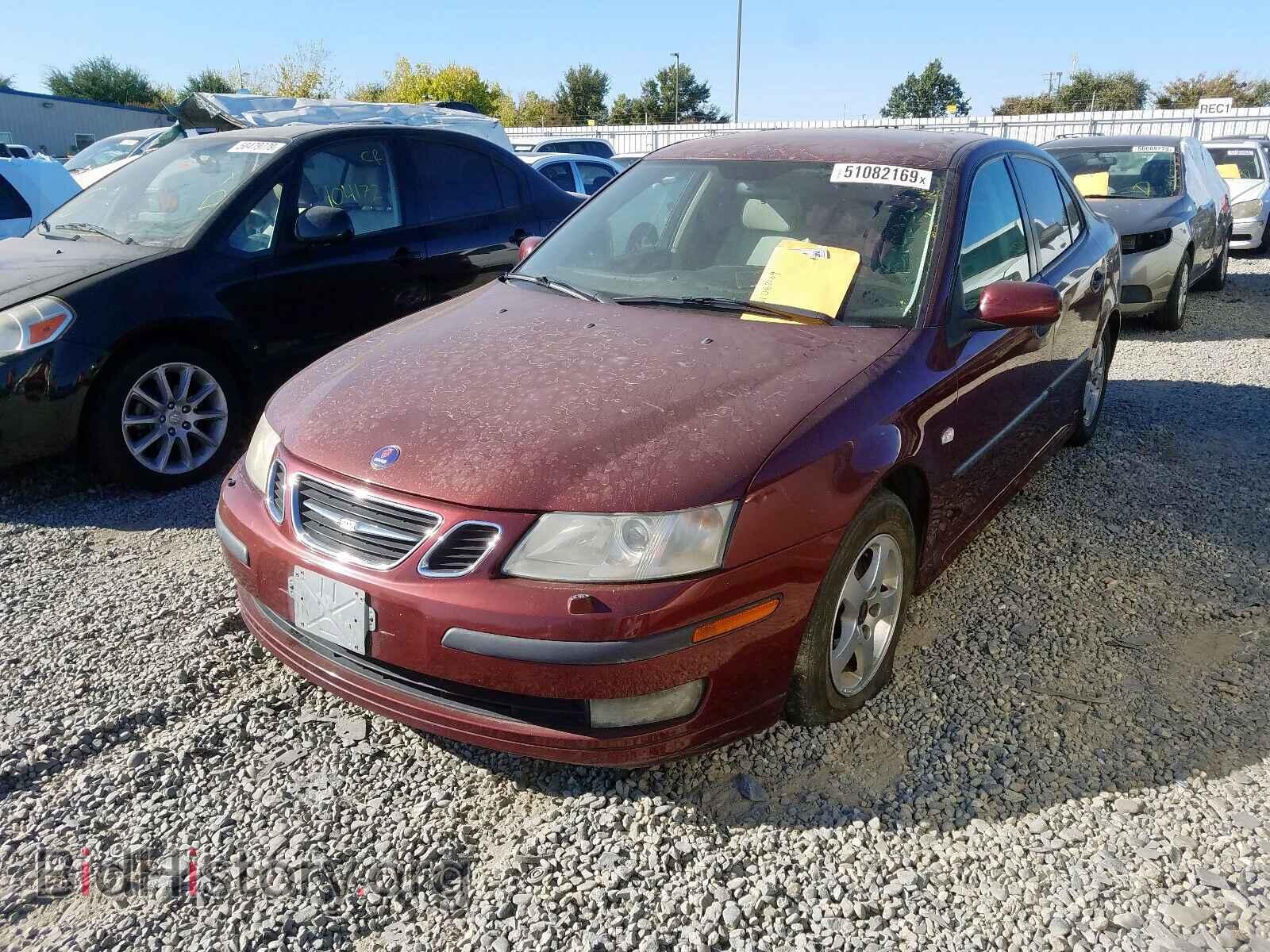 2004 SAAB 9 3 - VIN: YS3FB49S641023081 - Фото 2