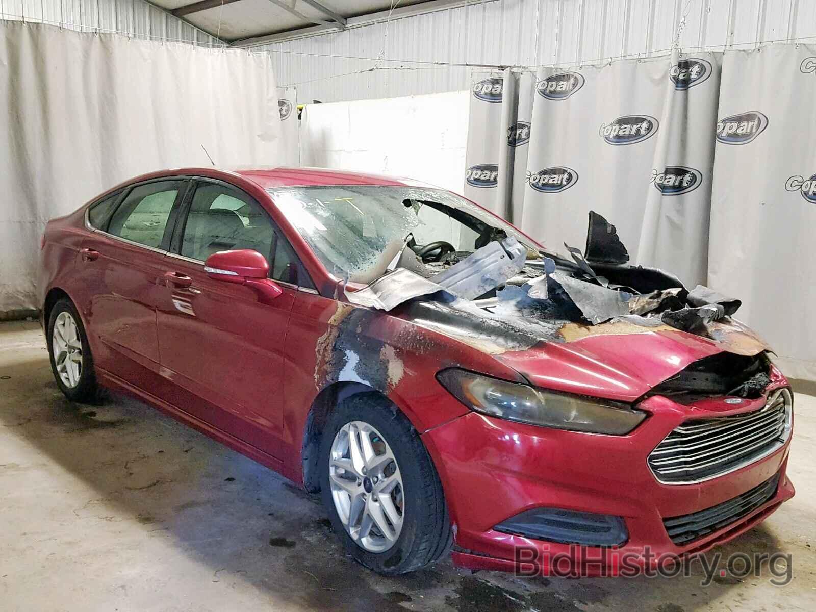 Фотография 3FA6P0HR5DR318782 - FORD FUSION SE 2013