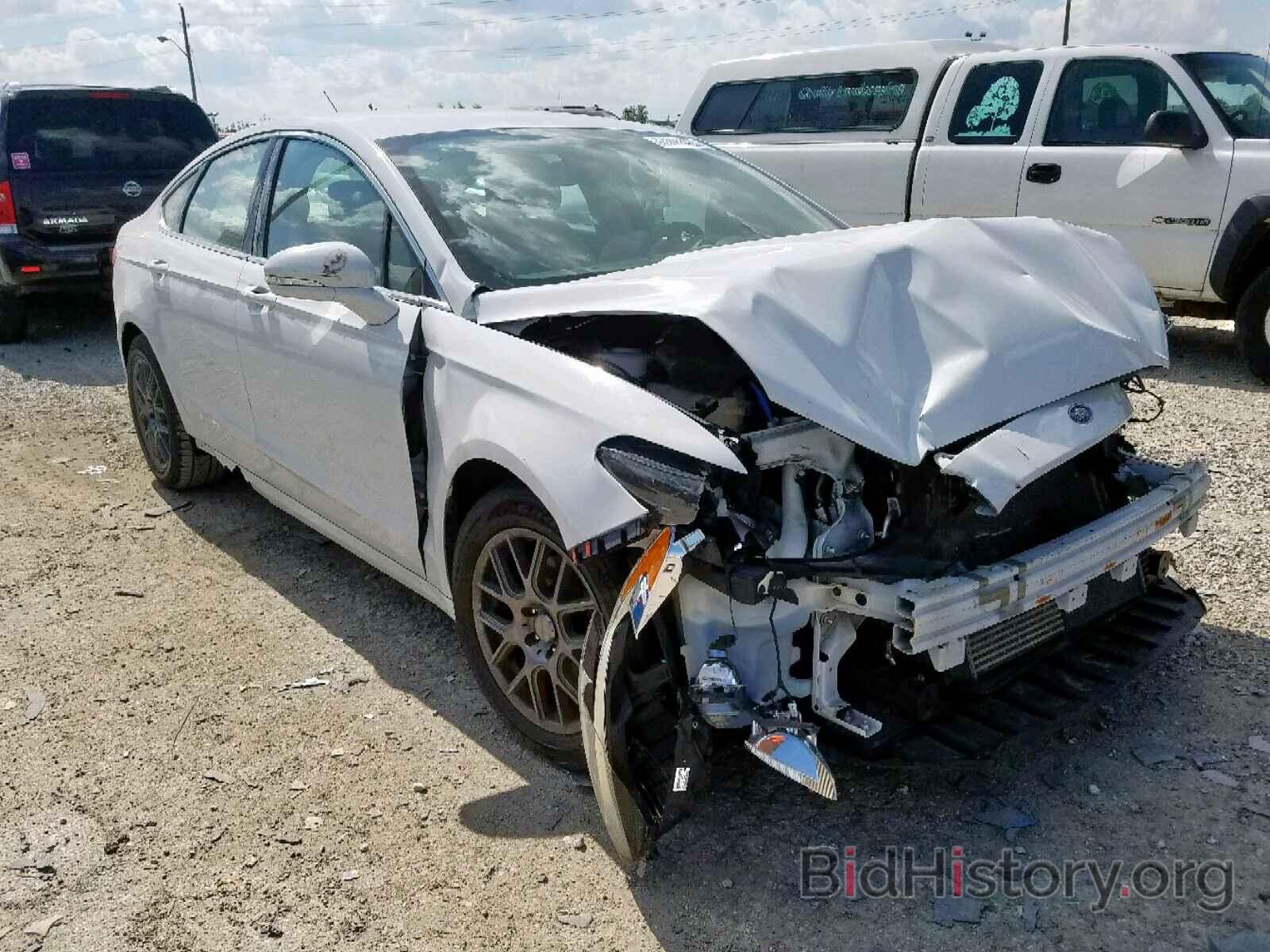 Photo 3FA6P0H94DR364782 - FORD FUSION SE 2013