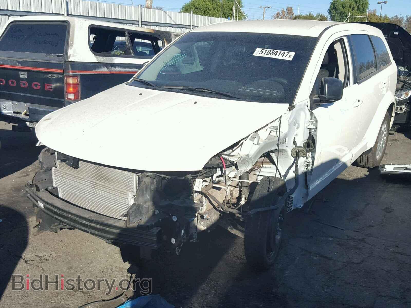 2014 DODGE JOURNEY - VIN: 3C4PDCAB7ET226986 - Фото 2