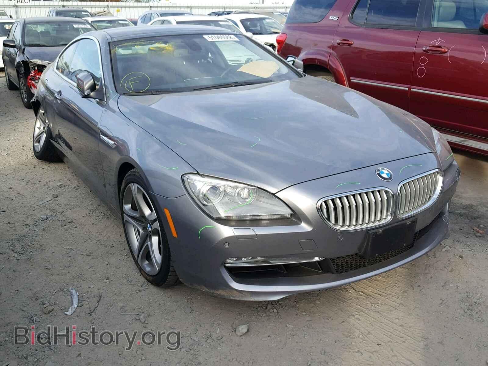 Фотография WBALX3C59CDV77430 - BMW 6 SERIES 2012