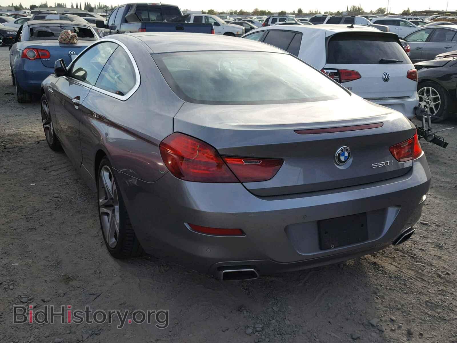 2012 BMW 6 SERIES - VIN: WBALX3C59CDV77430 - Фото 3