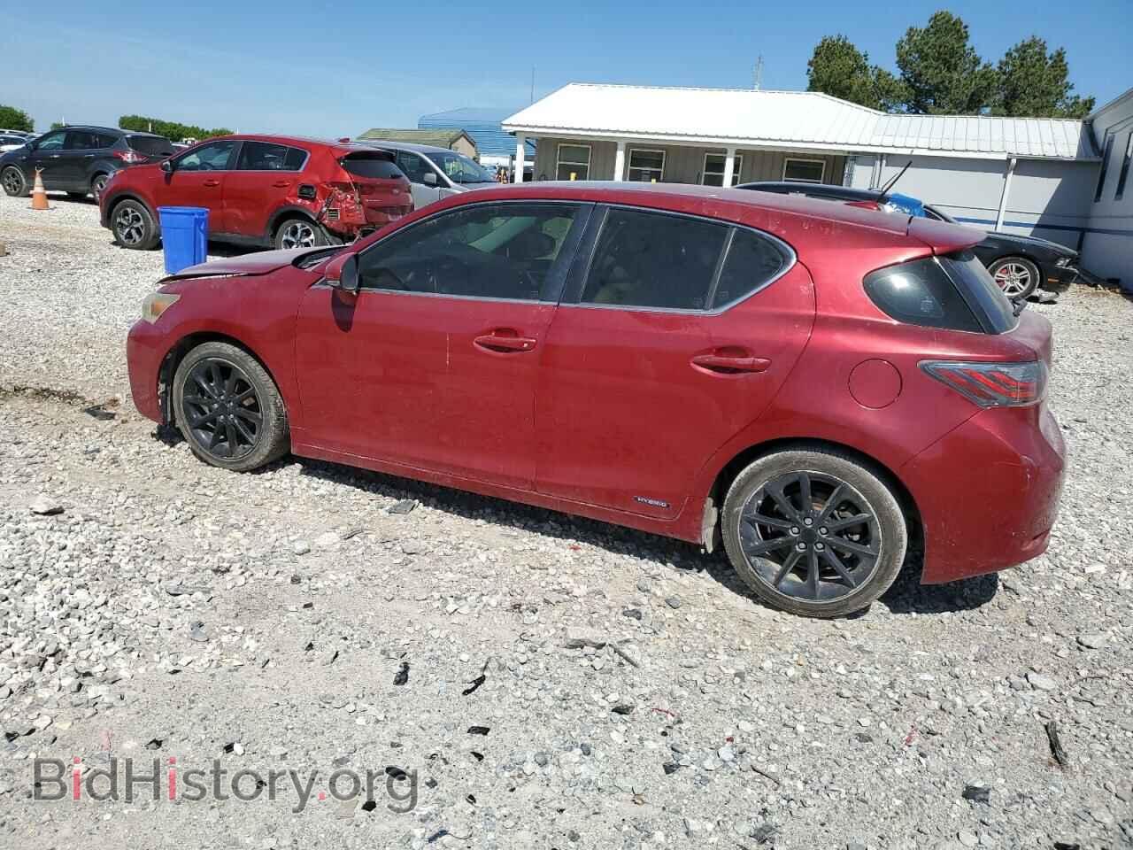 2012 LEXUS CT 200 - VIN: JTHKD5BH6C2055461 - Фото 2