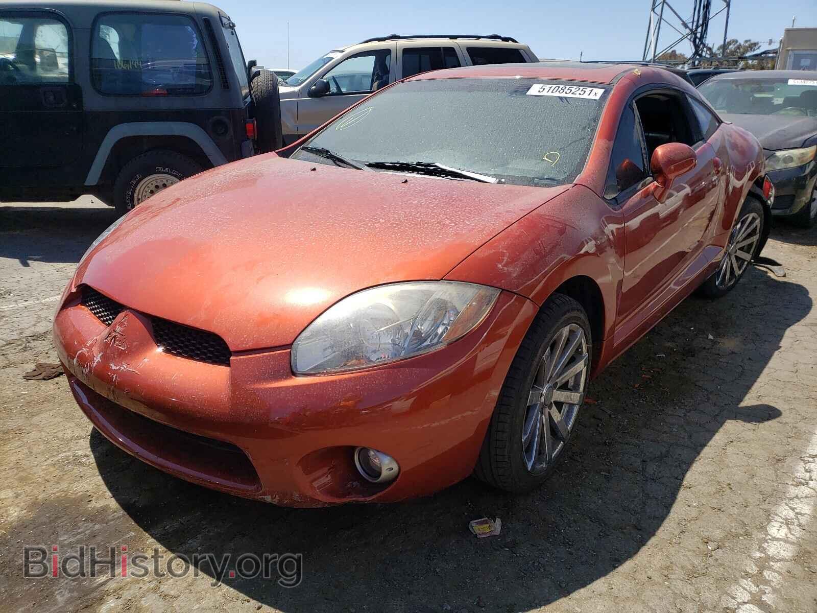 2006 MITSUBISHI ECLIPSE - VIN: 4A3AK34T76E003863 - Photo 2