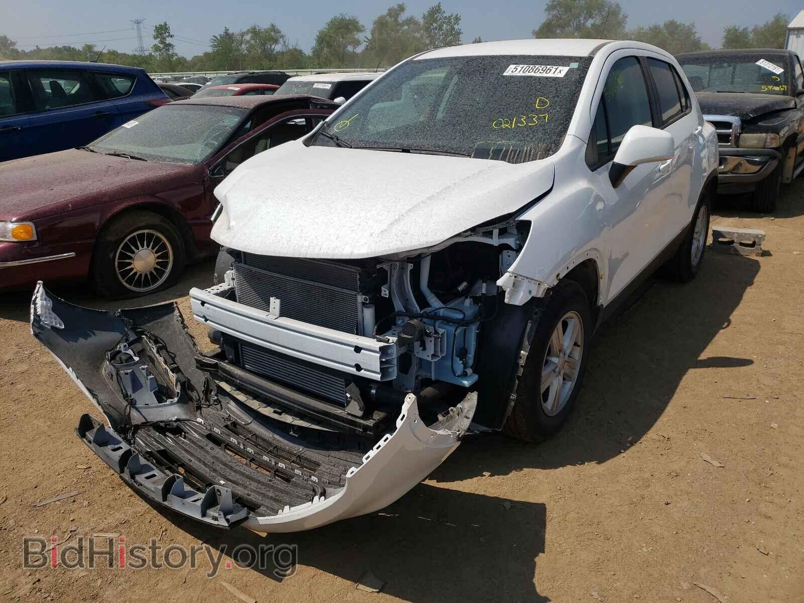 2020 CHEVROLET TRAX - VIN: KL7CJKSBXLB021237 - Фото 2
