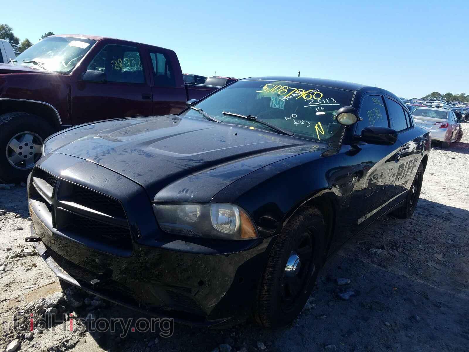 2014 DODGE CHARGER - VIN: 2C3CDXAT2EH172198 - Фото 2