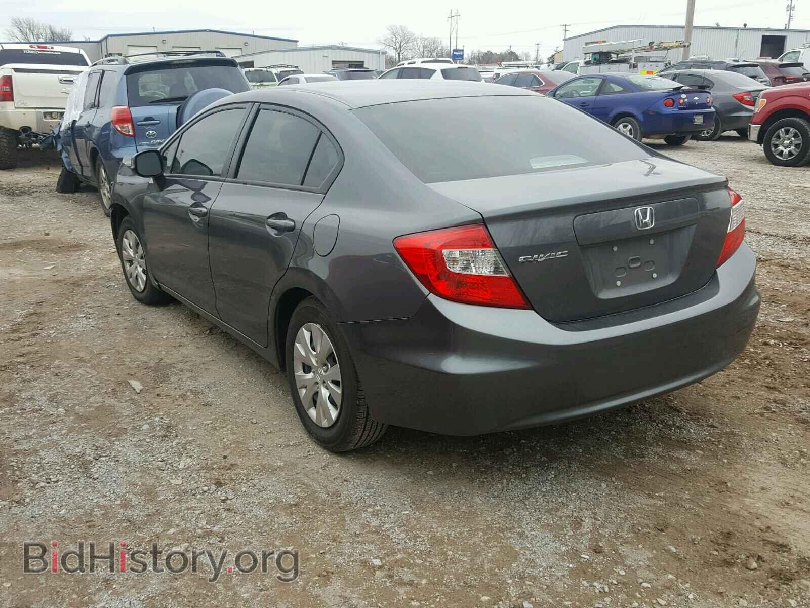 2012 HONDA CIVIC - VIN: 2HGFB2F55CH537709 - Photo 3